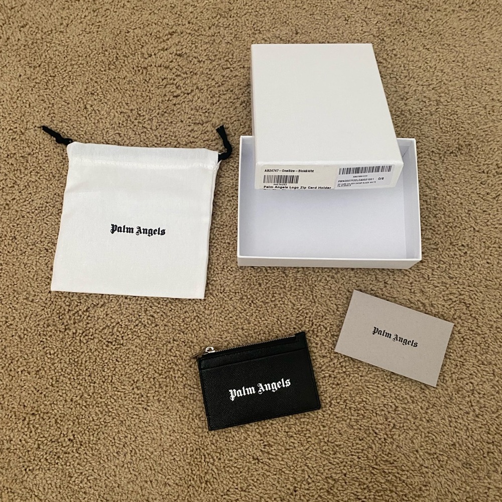 Palm Angels Black Caviar Card Holder